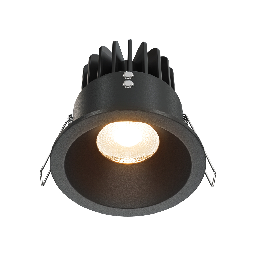 Встраиваемый светодиодный светильник Maytoni Zoom DL034-01-12W2.7K-B