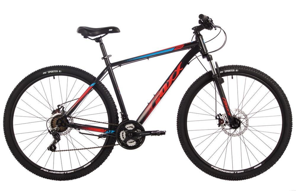 Велосипед 29" FOXX CAIMAN р.18" черный