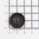 Пуговицы 4 прокола 34L=21 мм, (Black (черный)), 24 шт, 613989-2