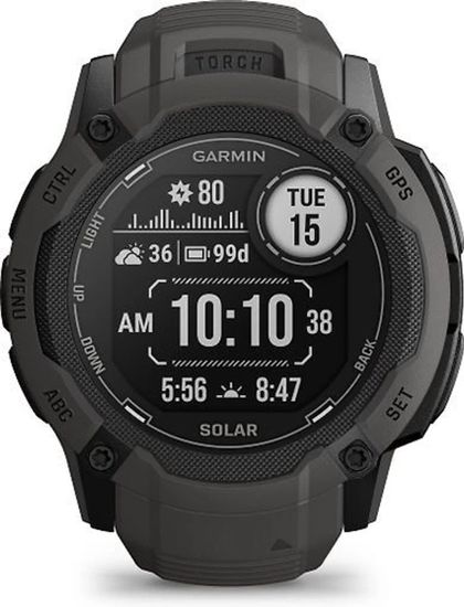 Умные часы Garmin Instinct 2X Solar Graphite (010-02805-00)