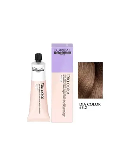 L'Oreal Professionnel Dia Color в оттенке 8.2 (Светлый блондин перламутровый)
