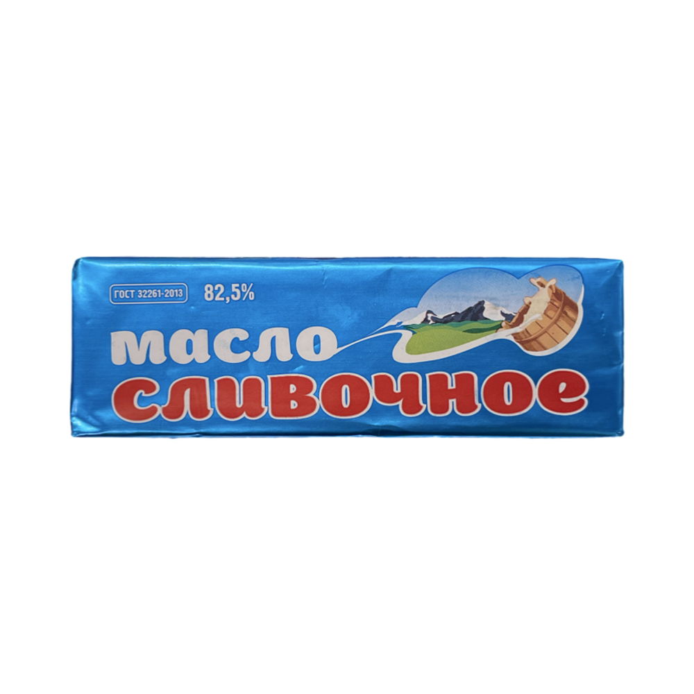 Масло сливочное Традиционное Щедрый край 82,5% 450гр 20шт