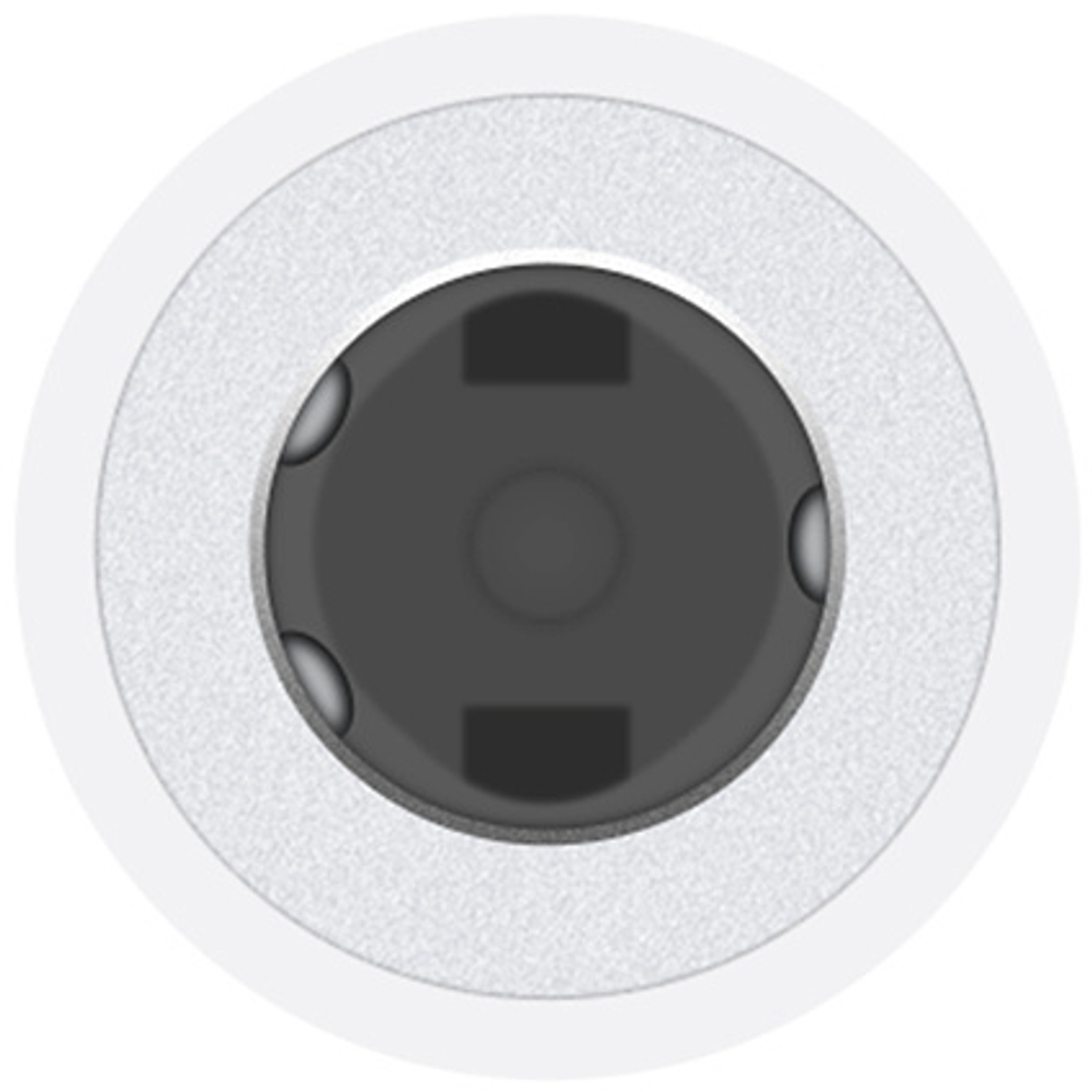 Адаптер Apple Lightning (MMX62ZM/A) — разъём 3,5 мм