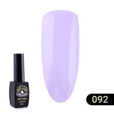 Гель лак BLACK ELITE 092, Global Fashion 8 мл