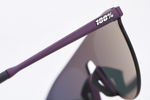 Спортивные очки 100% LEGERE COIL Soft Tact Deep Purple - Black Mirror Lens