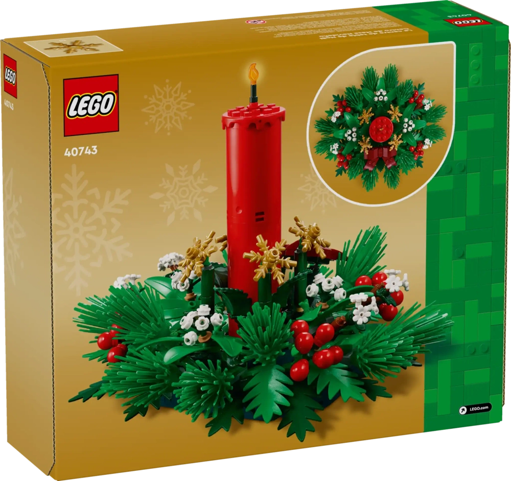 Конструктор LEGO Christmas 40743 Украшение праздничного стола