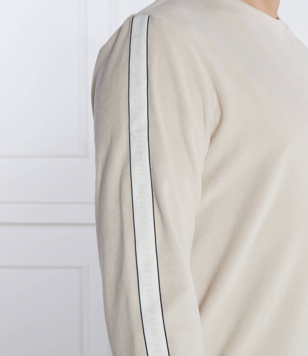 Худи TRACK TOP VELOUR Tommy Hilfiger - кремовый(UM0UM03010)