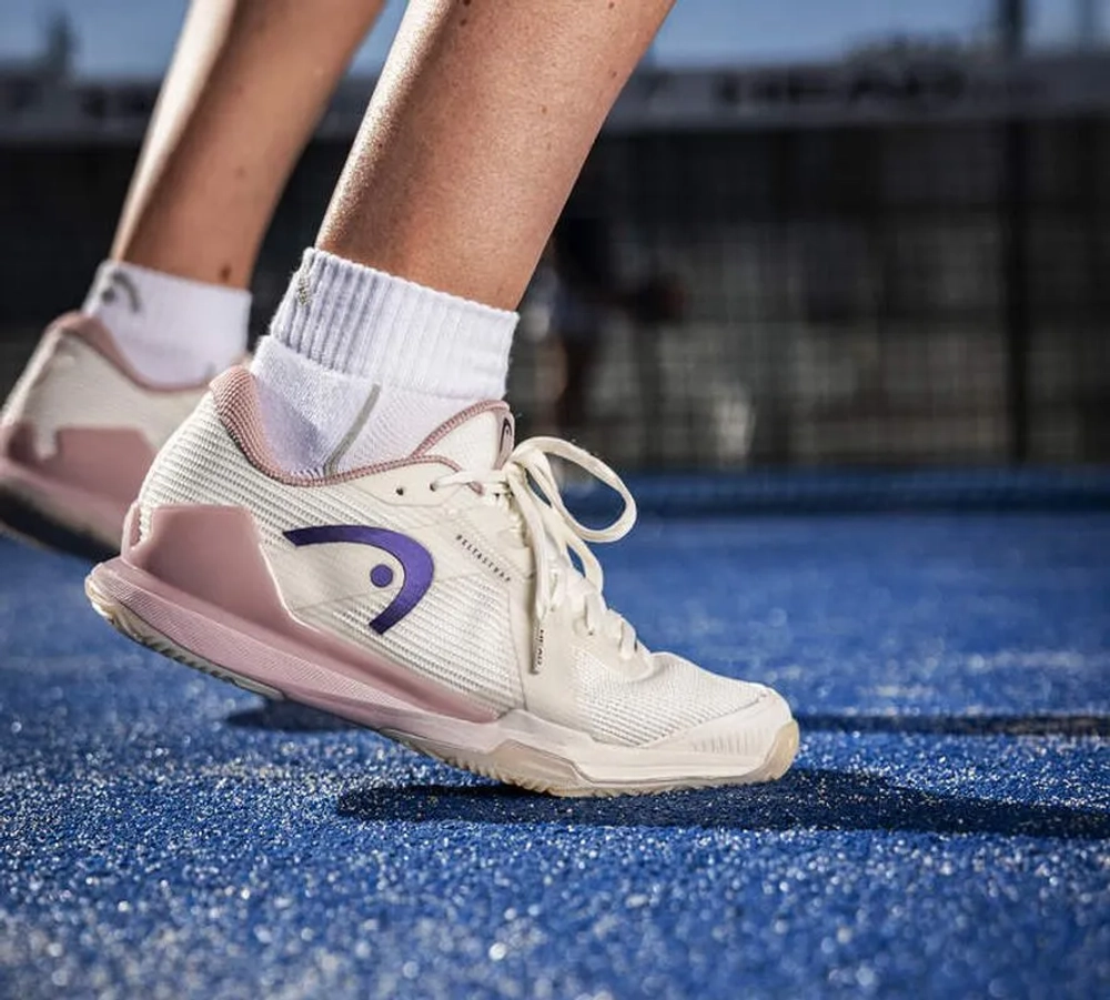 Женские кроссовки для padel Head Sprint Pro 4.0 Padel - chalk white/english rose