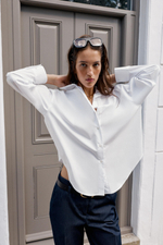 БАЗОВАЯ РУБАШКА ИЗ ПОПЛИНА — ZARA