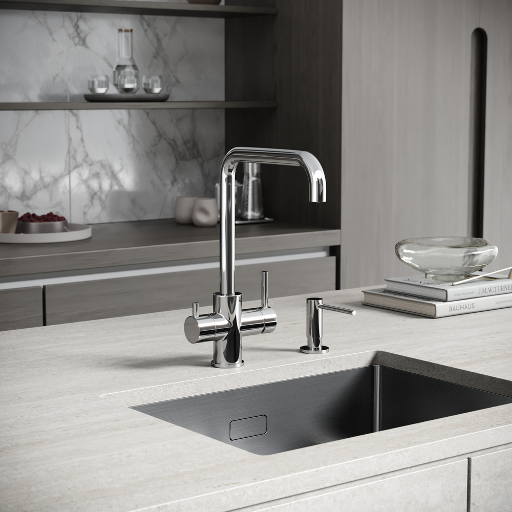 Смеситель для кухни Sancos Vela с краном для фильтра, хром, SC4013CH, арт. SC4013CH