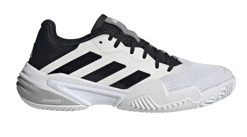 Мужские кроссовки теннисные Adidas Barricade 13 M - белый