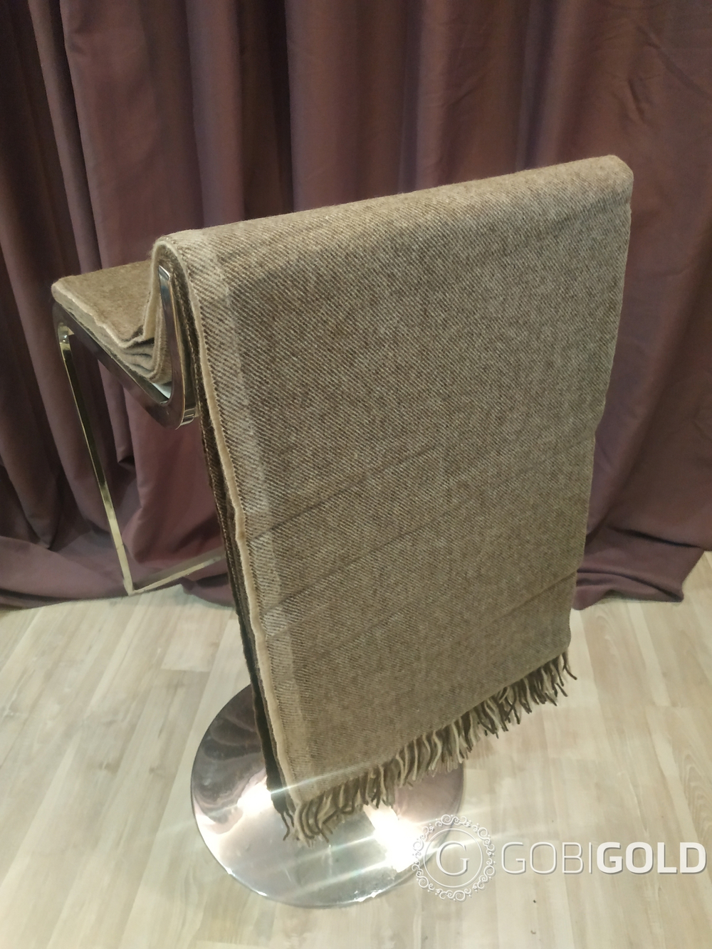 Плед из 100% овечьей шерсти 150x200 см. (MONGOLTEXTILE) - MT046