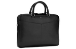 MONTBLANC Leather Portable Briefcase Regular Men"s Black