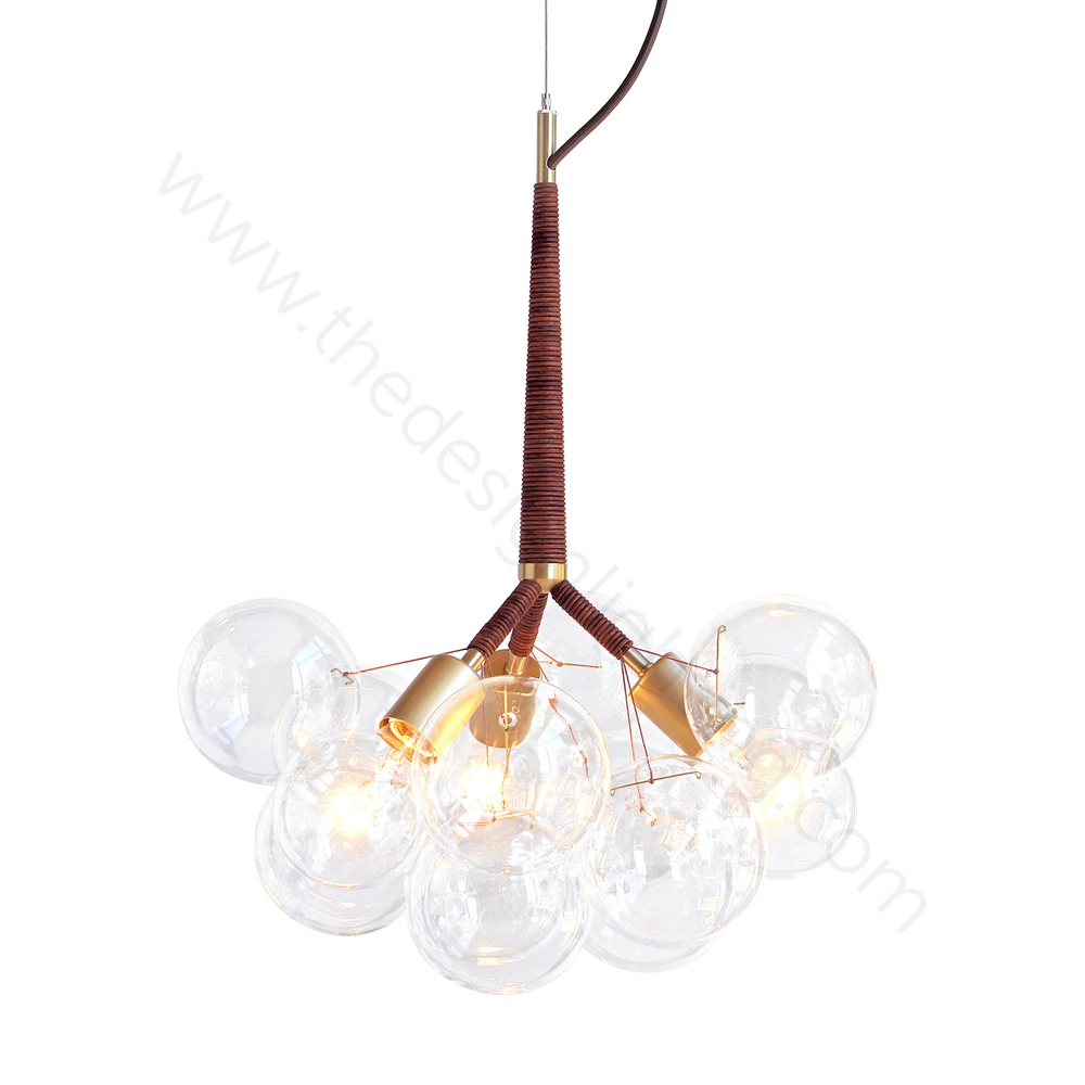 Chandelier   Original Bubble by Pelle (Brown)