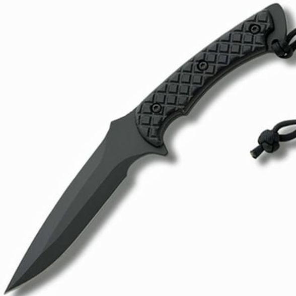 Цена наНож с фиксированным клинком Spartan Blades Ares, сталь CPM-S35VN, рукоять черная микарта, чехол черный