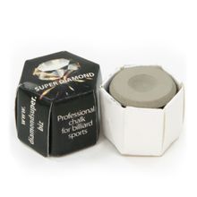 Мел &amp;amp;lt;Super Diamond Grey Round&amp;amp;gt; (серый) черная коробка, круглый