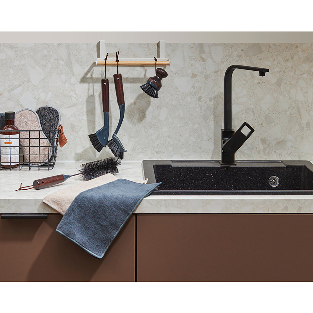 Набор из трех салфеток из микрофибры Cozy Clean 30х30 см | бежевые