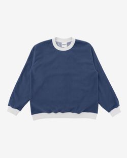 Толстовка FW22 Reverse Fleece SW Синяя