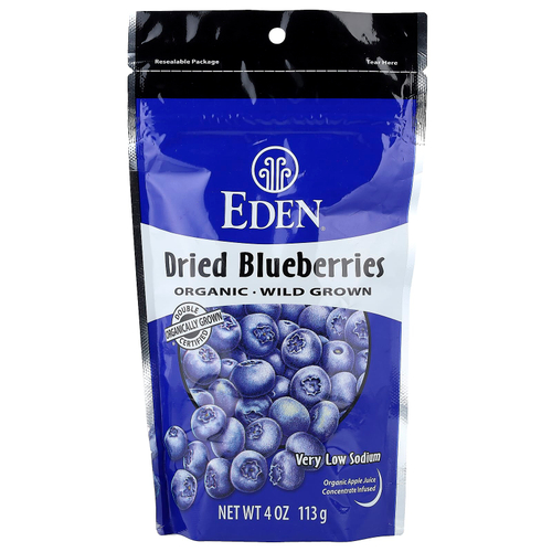 Eden Foods, органическая сушеная голубика, 113 г (4 унции)