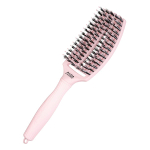 Olivia Garden Щетка для волос Fingerbrush Care Iconic Boar&Nylon Pastel Pink M ID0853