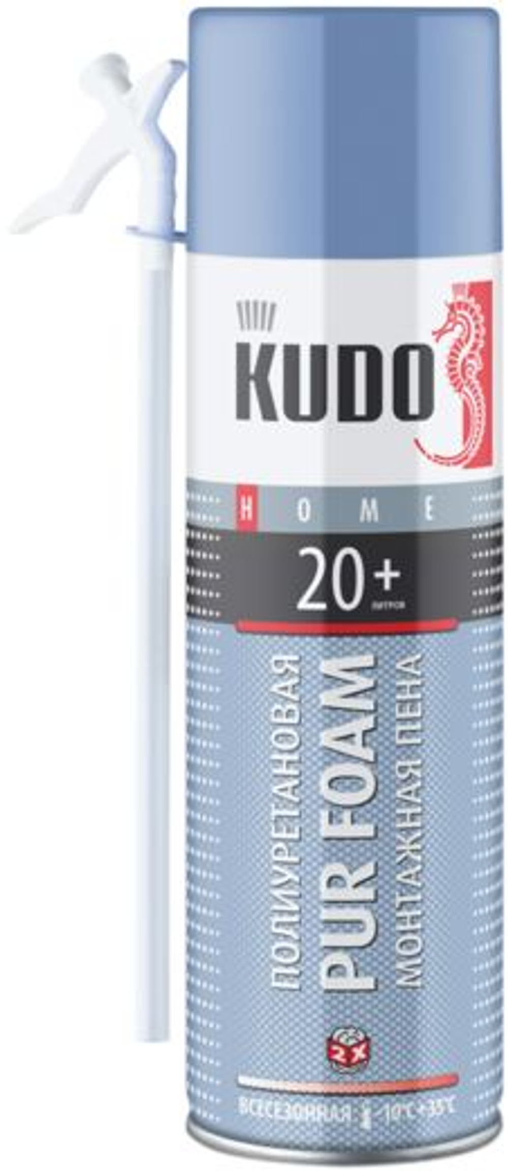 Пена полиуретановая монтажная бытовая всесезонная KUDO HOME 20+