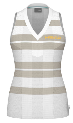 Женский топ теннисный Head Performance Tank - белый