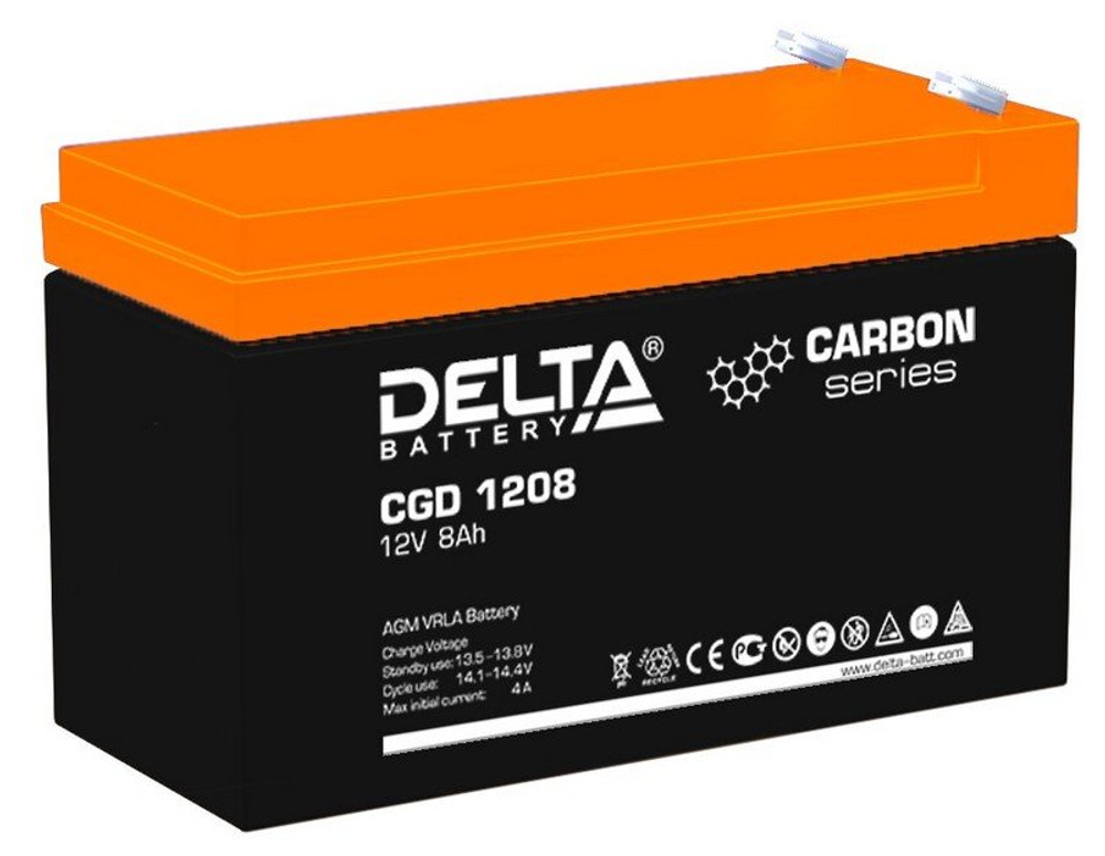 CGD 1208 Delta Аккумулятор герметичный свинцово-кислотный