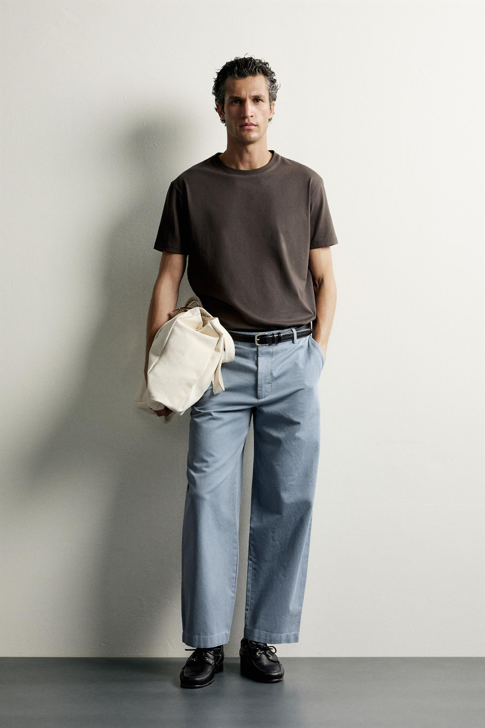 БАЗОВАЯ ФУТБОЛКА MEDIUM WEIGHT /02 — ZARA