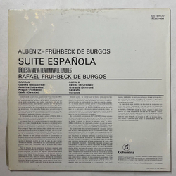 Винтажная виниловая пластинка LP Albeniz Fruhbeck De Burgos, New Philharmonia Suite Espanola (Spain 1969)