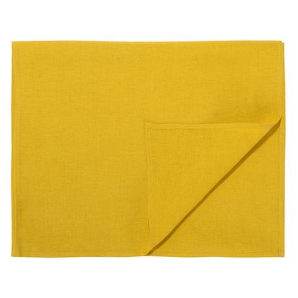 Дорожка на стол 45x150 Tkano Essential льняная горчичная