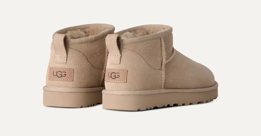 UGG Угги Classic Ultra Mini, светло-бежевый