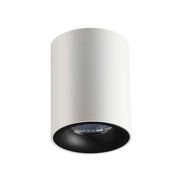 Накладной точечный светильник 3569/1C белый/черный Tuborino Odeon Light