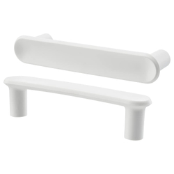 IKEA GUBBARP (ИКЕА ГУББАРП) — Ручка, белая, 116 мм