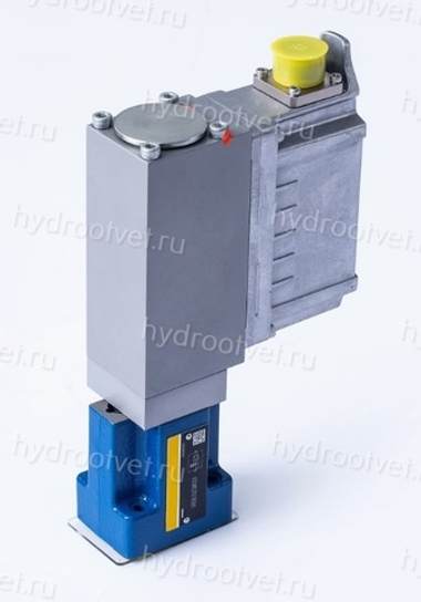2FREE6B-2X/3QMK31/F1 - Пропорциональный регулятор расхода Ду 6 с обратной связью и со встроенным усилителем, 3 л/мин, без обратного клапана, управление 4-20мА