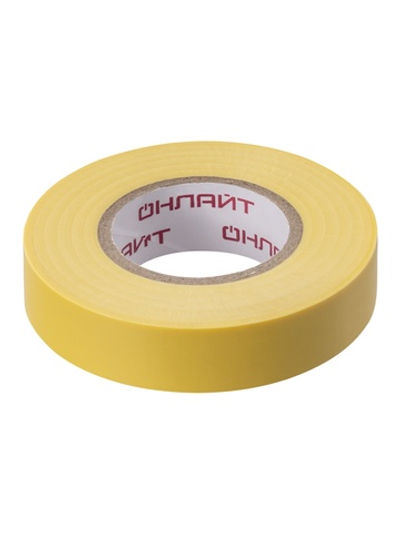 Изолента ПВХ 15мм (рул.20м) 71 679 OIT-B15-20/Y желт. ОНЛАЙТ 71679