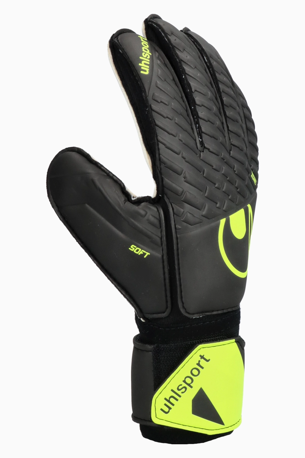 Вратарские перчатки Uhlsport Fangmaschine Soft Flex Frame Junior - черный