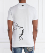 Футболка Round Neck SS Philipp Plein - белый(MTK7086 PJY002N)