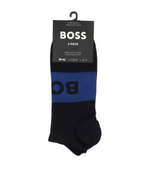 Носки 2 пары 2P AS LOGO CC BOSS BLACK - темно-синий(50469720)