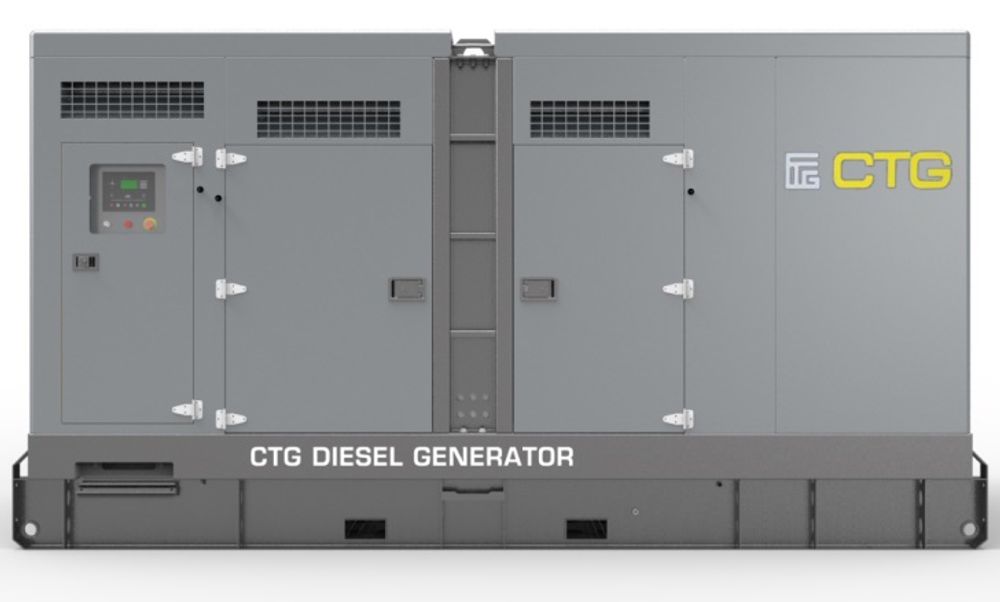 Дизельный генератор CTG 125C в кожухе Дизельный генератор CTG 125C в кожухе