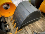 Ковш 600 мм JCB 3CX, 4CX (в сборе с пальцами и вварными втулками)