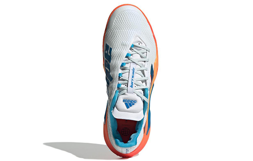Adidas Barricade "White Blue Tint"