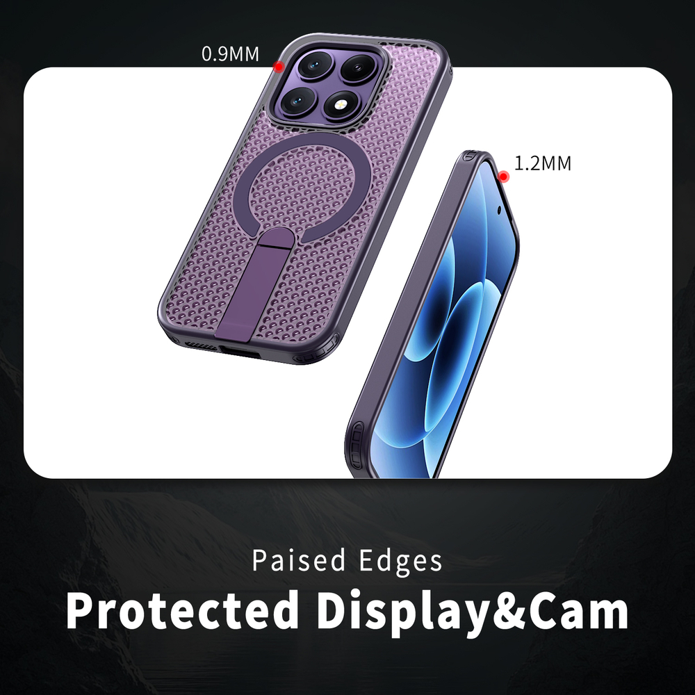 Прозрачный чехол Mesh Pro Magnetic Case для Xiaomi 17