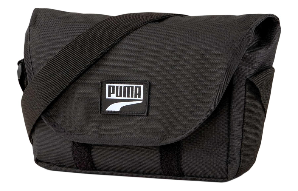 PUMA Fabric Shoulder Bag, Crossbody Bag Mini Unisex Black