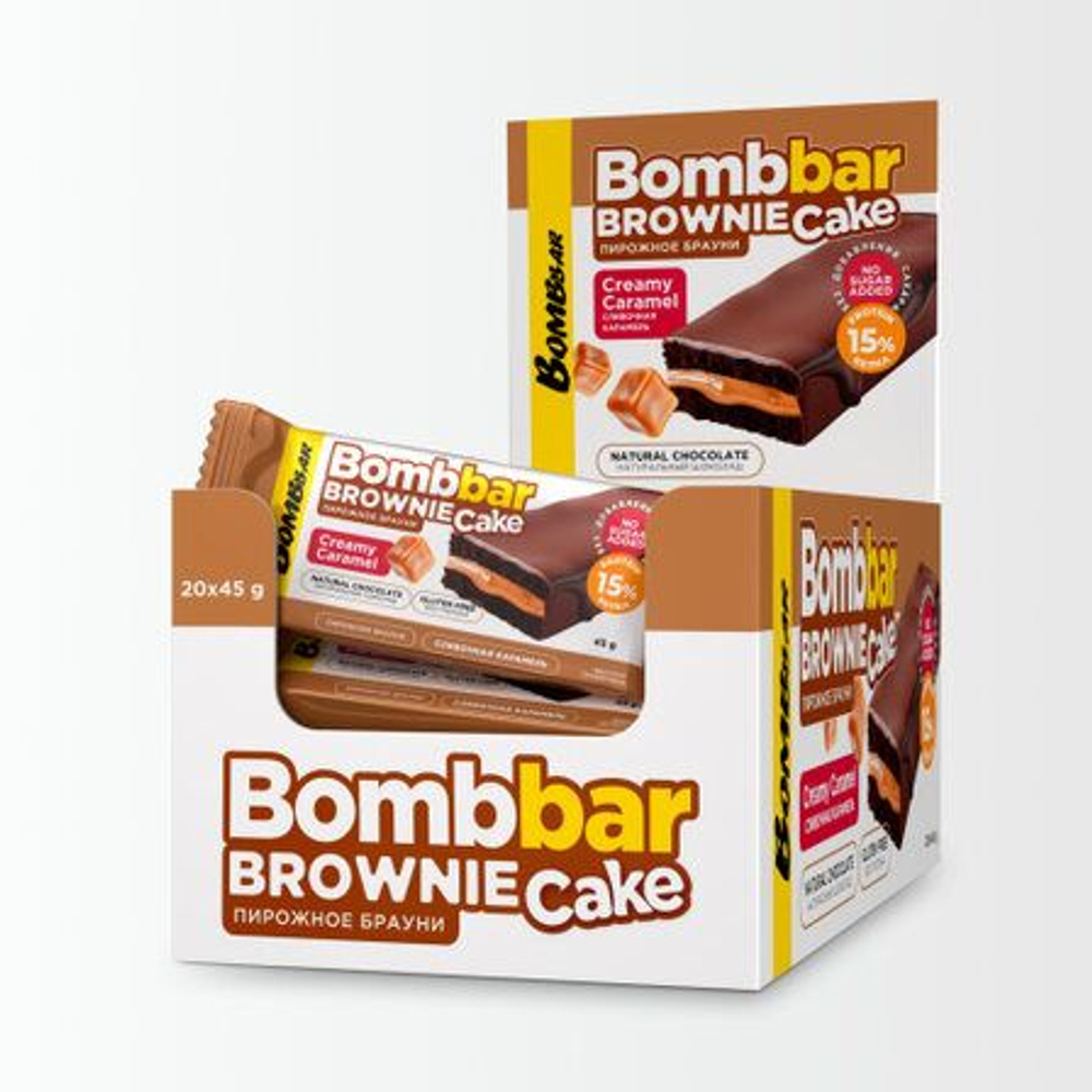 Пирожное с начинкой Bombbar 45 г