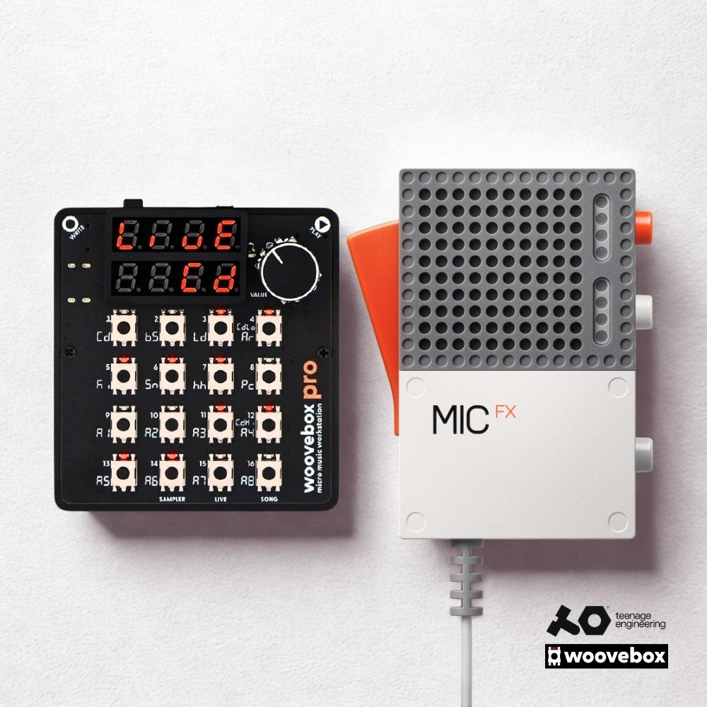 Woovebox Pro + Teenage Engineering EP-2350 FX Mic