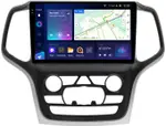 Магнитола для Jeep Grand Cherokee WK2 2013-2022 (ШГУ 8.4", рамка большая) - Teyes CC3-2K монитор 9.5" 2K QLED на Android 10, Быстрая, CarPlay, 4G SIM-слот