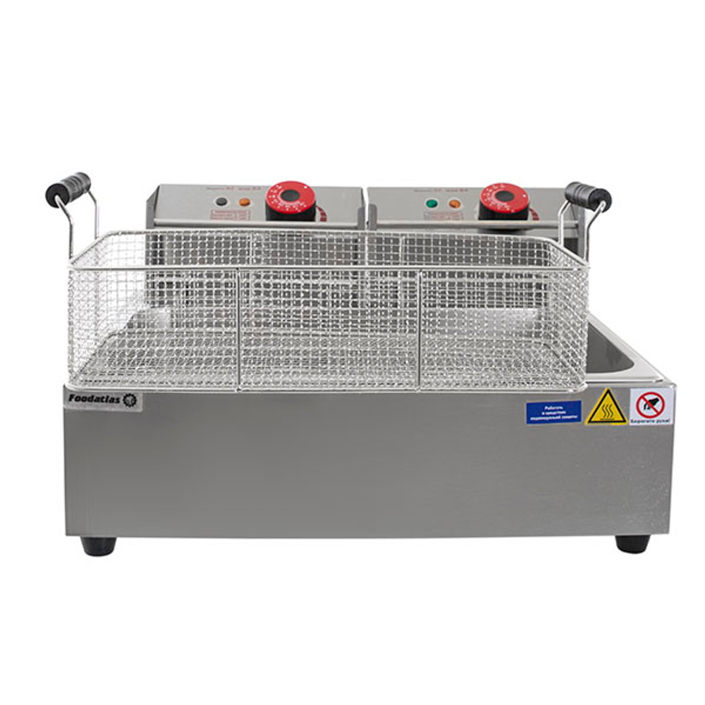 Фритюрница-чебуречница (12л) DF-82Ч Foodatlas Eco
