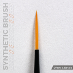 Кисточка AK Interactive Synthetic Brush Liner 17 mm