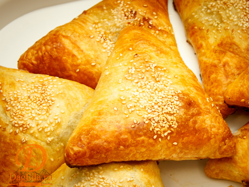 Самса картошка с мясом