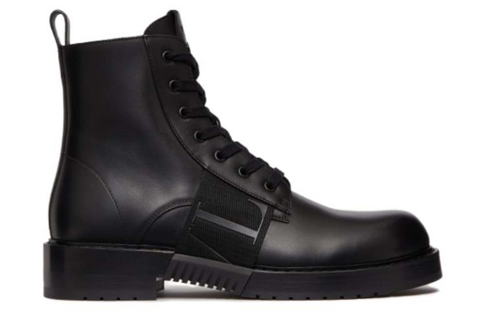 Valentino VL7N City Ankle Boots Men"s Black